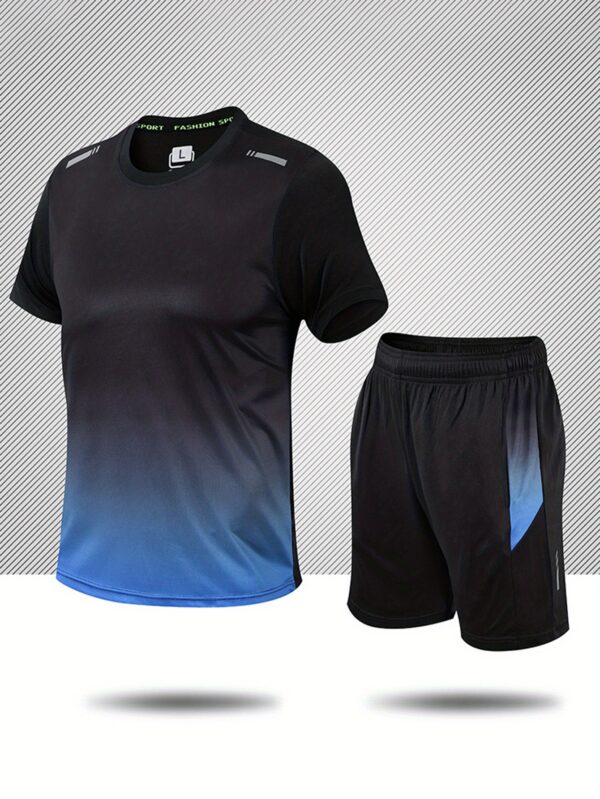 [Quick-Dry Sportswear] Quick-Dry Breathable Men's Sportswear - Short-Sleeve T-Shirt for Running And Fitness - Basketball Gear, Summer Tank Top - Image 22