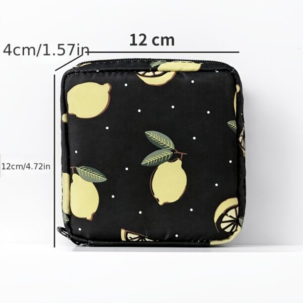 Cute Bear Portable Sanitary Napkin Storage Bag - Large Capacity, Waterproof, and Organizer for Women  - Cartoon Physiological Period Tampon Bag - Image 8