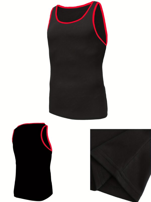 Men's Training Tank Top, Casual Comfy Vest For Summer, Men's Clothing Top Sleeveless Shirt For Gym Workout - Image 22