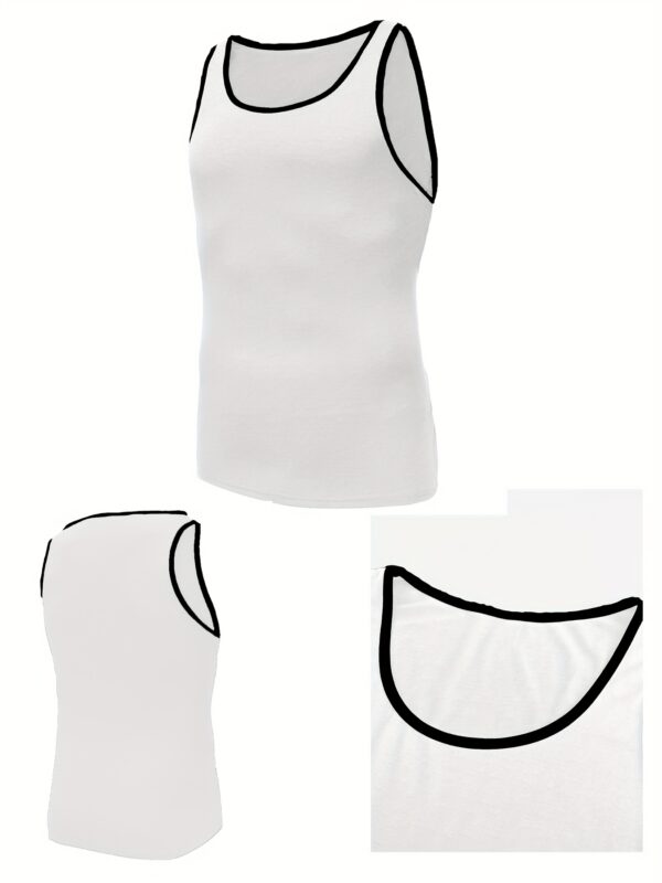 Men's Training Tank Top, Casual Comfy Vest For Summer, Men's Clothing Top Sleeveless Shirt For Gym Workout - Image 27