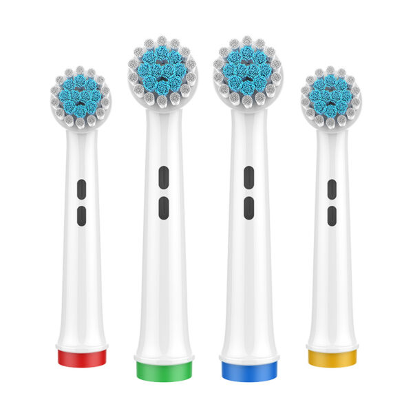 4pcs/set Soft And Gentle Electric Toothbrush Head For Sensitive Teeth - Compatible With Oral-B - Image 5