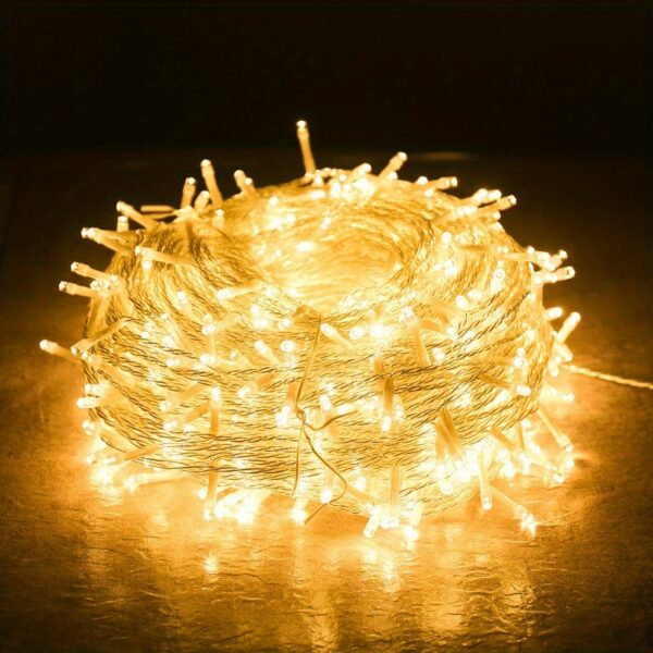 1pc LED Fairy Light Garland Mother's Day Christmas Tree Fairy Light Chain Home Wedding Party Holiday Decoration, Battery Powered - Image 7