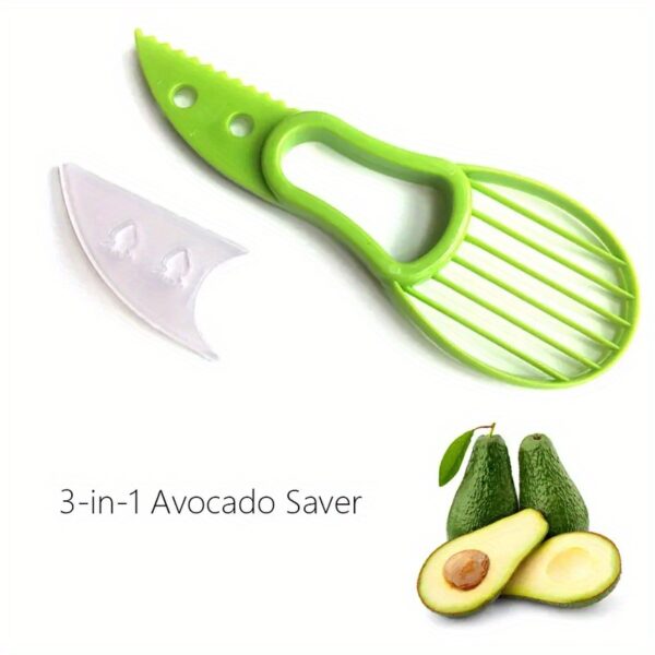 1pc, 3-in-1 Multifunctional Avocado Peeler, Fruit Meat Separator, Meat Scraper, Creative Kitchen Gadgets Kitchen Accessories - Image 11