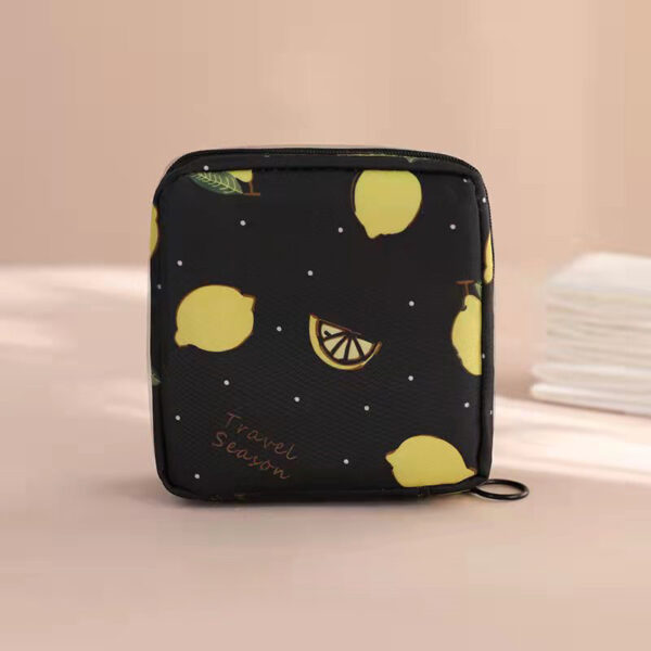 Cute Bear Portable Sanitary Napkin Storage Bag - Large Capacity, Waterproof, and Organizer for Women  - Cartoon Physiological Period Tampon Bag - Image 11