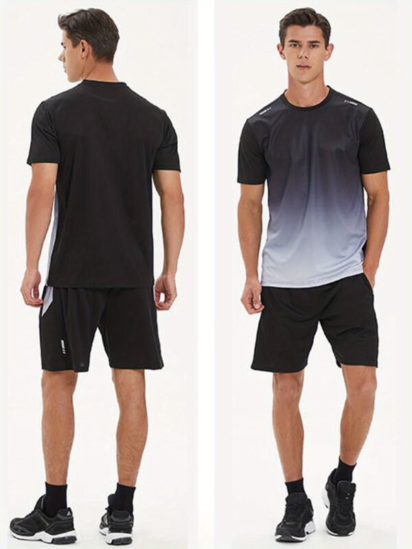 [Quick-Dry Sportswear] Quick-Dry Breathable Men's Sportswear - Short-Sleeve T-Shirt for Running And Fitness - Basketball Gear, Summer Tank Top - Image 27
