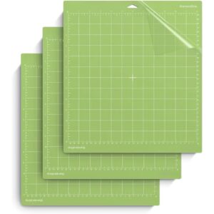 3pcs Premium Grip Cutting Mats 30.48x30.48cm - Ideal for Quilting & Crafting, Compatible with Maker & Explore