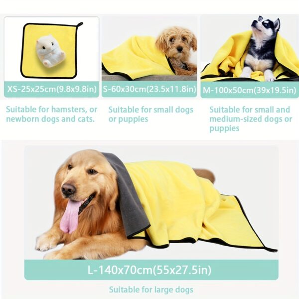 Super Soft And Absorbent Pet Towels - Perfect For Cats And Dogs! Christmas Gift - Image 14