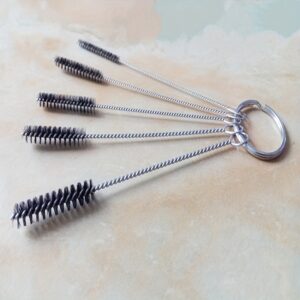 Steel Fine Cleaning Brush, Watering Can, Straw, Cup Lid, Mechanical Equipment Universal Fine Tube Carburetor Precision Cleaning Set