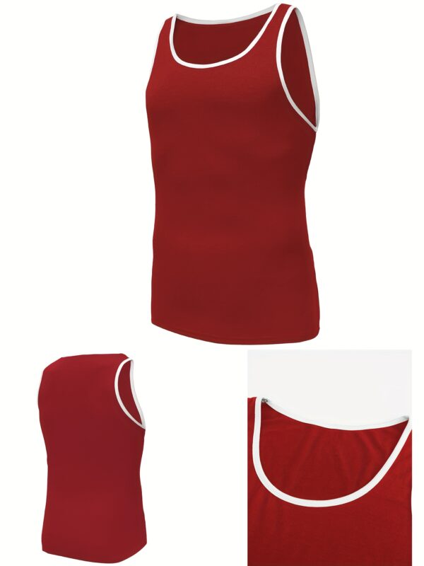 Men's Training Tank Top, Casual Comfy Vest For Summer, Men's Clothing Top Sleeveless Shirt For Gym Workout - Image 28