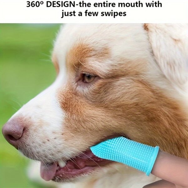 Super Soft Silicone Toothbrush - Perfect For Cleaning Your Dog Or Cat's Teeth! - Image 8