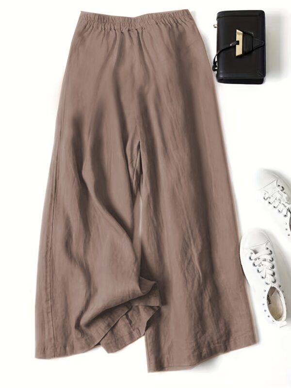 Chic Wide Leg Palazzo Pants - Versatile & Breathable - Perfect for Spring & Summer, Stylish Comfort for Women’s Casual and Work Wardrobe - Image 20