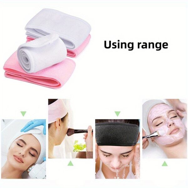 [Popular Choice] Double-sided Hair Tie with Ant Cloth for Washing Face and Removing Makeup, Women's Hairband for Sports and Yoga - Image 24