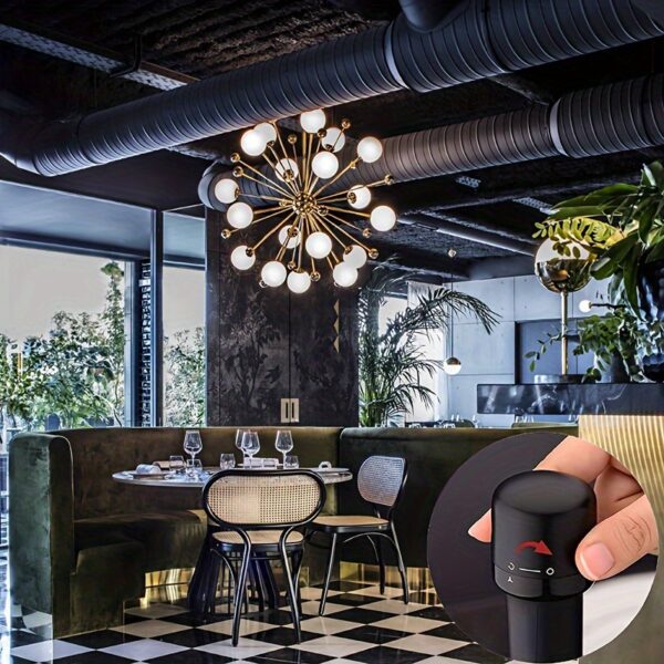 1pc/2pcs New Vacuum Wine Stoppers For Hotel Reusable Champagne Bottle Stoppers Wine Sealer Cap Set Leak-proof Preserver For Restaurant - Image 4