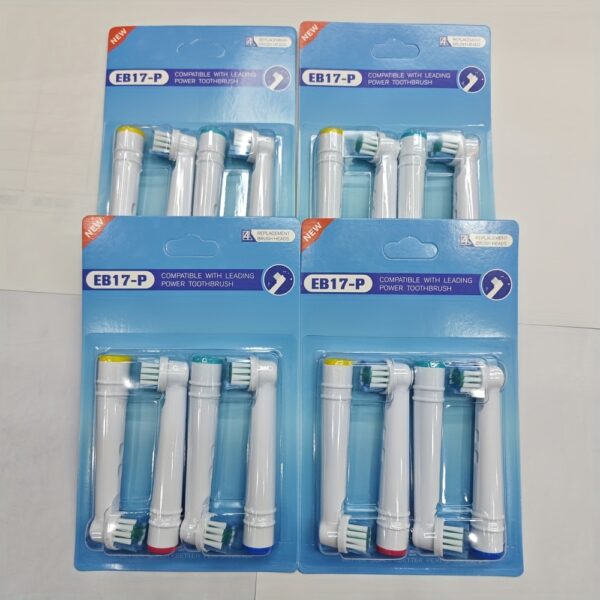 4/8/16/20pcs Set Wholesale Replacement Tooth Brush Heads for EB17P Health Stages Electric Toothbrush Oral Care Soft Bristles - Image 7