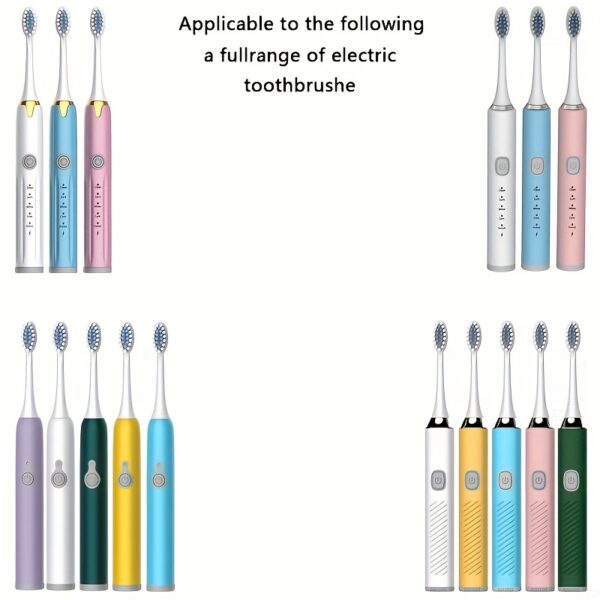 Electric Toothbrush Replacement Soft Bristle Toothbrush Head Adult Electric Toothbrush Replacement Brush Head 2pcs 4pcs 6pcs - Image 9