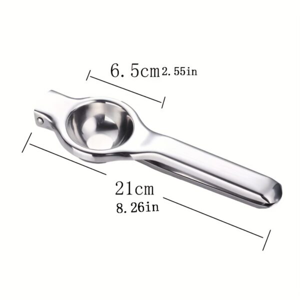 1pc, Citrus Juicer, Multifunctional Lemon Juicer, Creative Orange Juicer, Manual Juicer, Lemon Squeezer, Stainless Steel Manual Fruit Squeezer, Citrus Squeezer, Kitchen Stuff, Kitchen Gadgets Kitchen Accessories - Image 4