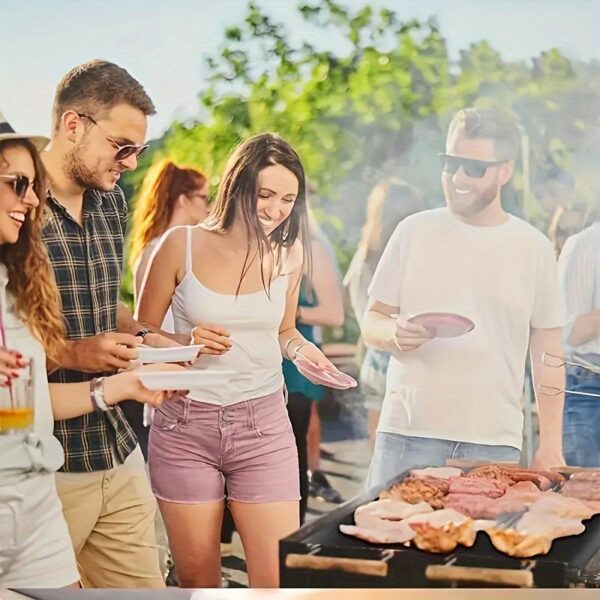 1/2pcs Non-Stick, Reusable Baking Mats - Perfect for Electric & Gas Ovens, Toasters, and Grills - Durable Kitchen Essentials for Outdoor BBQs & Cooking - Image 6