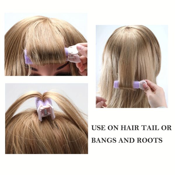 1pcs/2pcs Hair Rollers Volumizing Curlers Root Clips Fluffy Instant Bang Heatless Hair Curler No Heat Styling Tool - Image 5