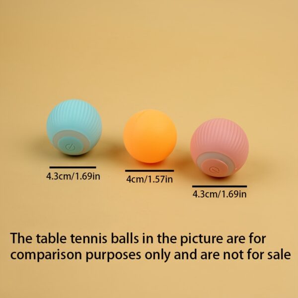 1pc Smart Cat Toys Automatic Rolling Ball Electric Cat Toys Interactive For Cats Training Self-moving Kitten Toys Pet Accessories - Image 8