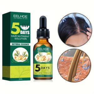 [Popular Choice] [Popular Choice] Ginger Hair Serum - 30ml | Damaged Hair | Strengthens & Revitalizes, 5 Days, Grog Nouh, Hair Care