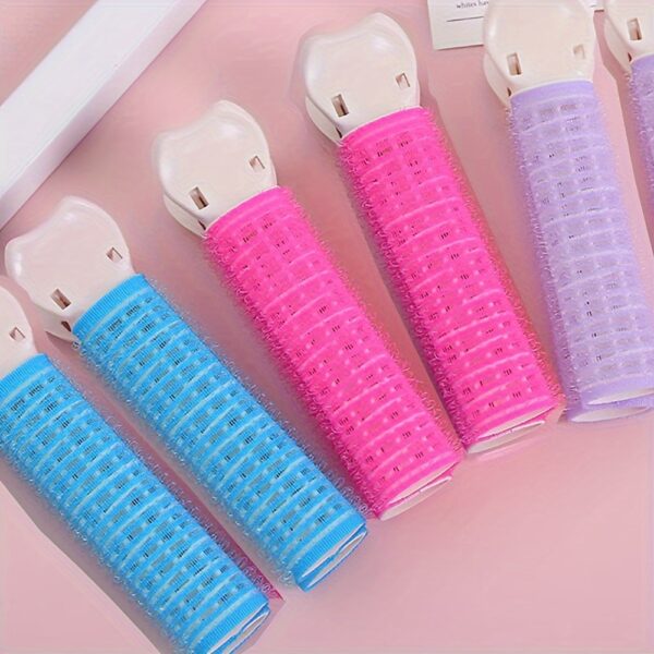 1pcs/2pcs Hair Rollers Volumizing Curlers Root Clips Fluffy Instant Bang Heatless Hair Curler No Heat Styling Tool - Image 8