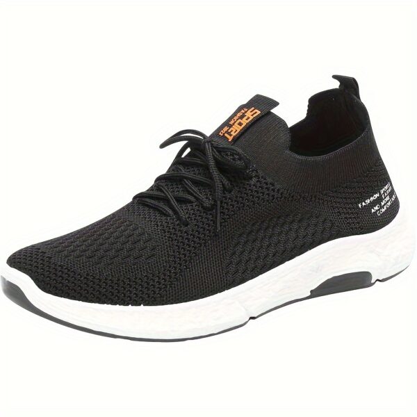 Breathable Mens Slip-On Sneakers - Lightweight & Odor-Resistant, Perfect for Sports & Casual Wear - Image 7