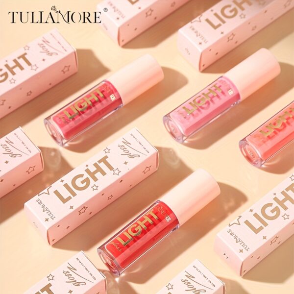 12 colors Moisturizing Candy Lip Gloss - Pearlescent Lustrous Mirror Nude Lip Stain with Natural Lip Gloss Lip Oil Valentine's Day Gifts - Image 2