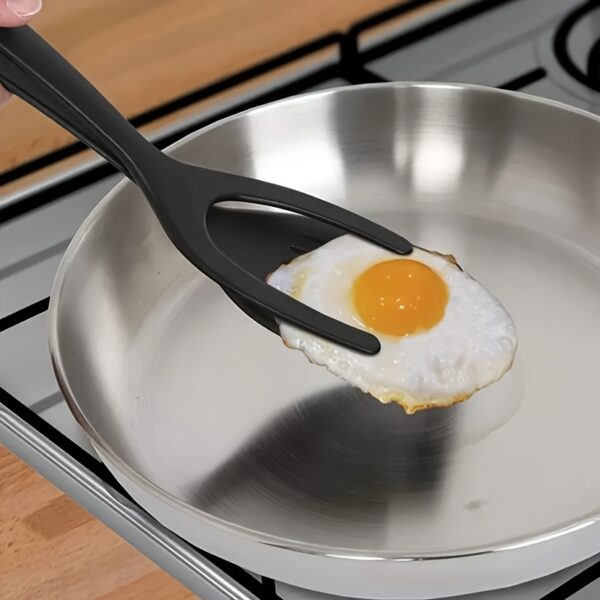 1pc Multi-purpose Egg, Pancake And Steak Spatula For Easy Turning And Plating - Perfect For Grilling, Burgers, Pies And Pancakes, Kitchen Tools For Restaurant - Image 2