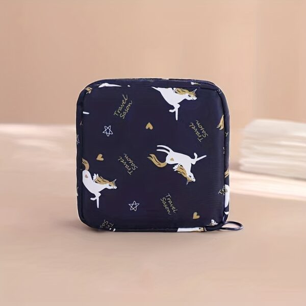 1pc Stylish & Durable Sanitary Bag - Waterproof Travel Organizer for Cosmetics, Discreet & Compact, Perfect for On-the-Go, Great Gift Idea - Image 11