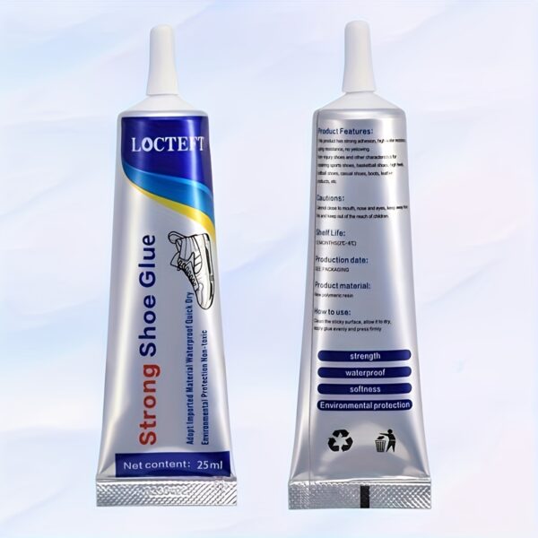 25ml Strong Adhesive Shoe Repair Glue - Waterproof, Fit for Faux & Sneakers, Durable Resin-Based Formula - Image 3