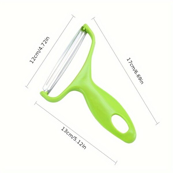 Cabbage Shredder Slicer Peeler, Large Size, Vegetable Cutter for Purple Cabbage, Lettuce, Wide Mouth Peeling Knife, Food Contact Safe - Image 3