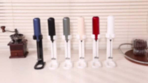 Lalayuan Electric Milk Frother, Mini Milk Foamer, Battery OperatedNot Included Stainless Steel Drink Mixer, Handheld Electric Whisk For Coffee, Latte, Cappuccino, Chocolate, Matcha, Foam Maker, Electric Wireless Blender Mini Coffee Maker, Hand Mixer - Image 21