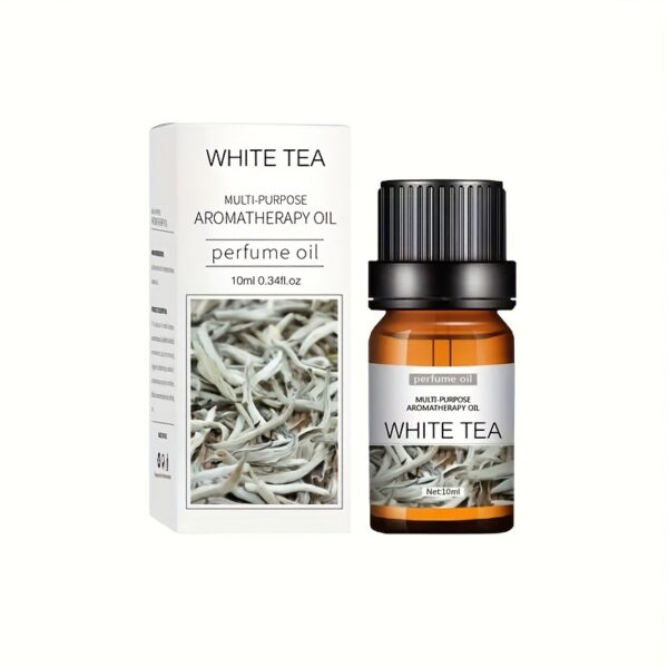 16 Types Of Essential Oils, Essential Oil 10ml, For Diffuser, Humidifier, Candle, Hair Conditioner - Rose/Sea/Cherry/Dong Yi Grass/lily/sandalwood/Sweet Orange/Osmanthus Green Tea/Mint Tea (0.34 Oz) - Image 8