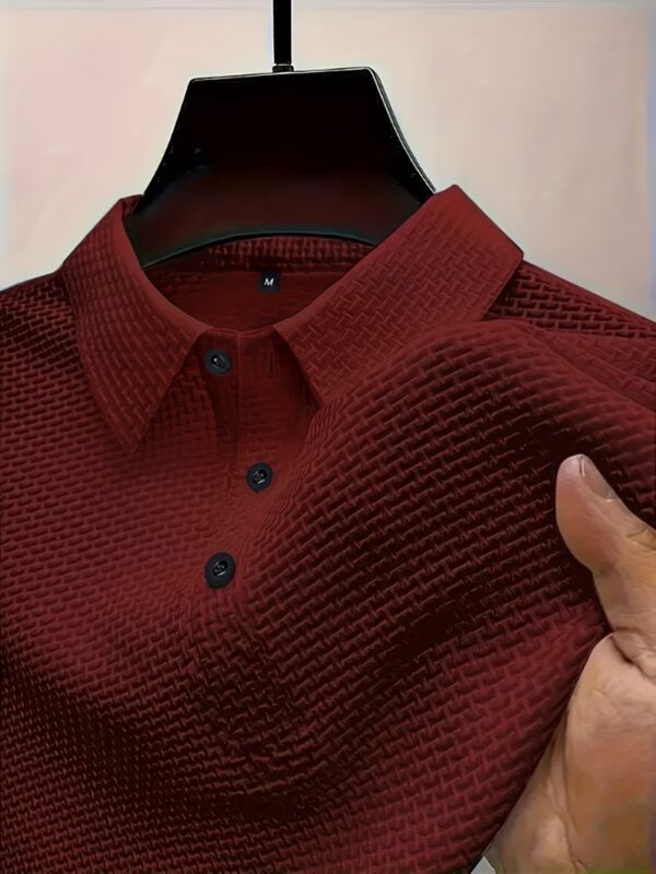 2024 New Men's Ice Sliky Fiber Sports Top - High-end Summer Short Sleeve, Versatile for Golf, Fishing, Basketball, Camping, Gym, Swimming, and Beach
