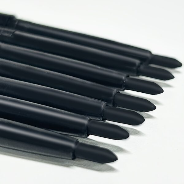 3pcs Waterproof Black Eyeliner Pencils - Smudge-Proof, Long-Lasting & Beginner-Friendly Eye Makeup - Image 3