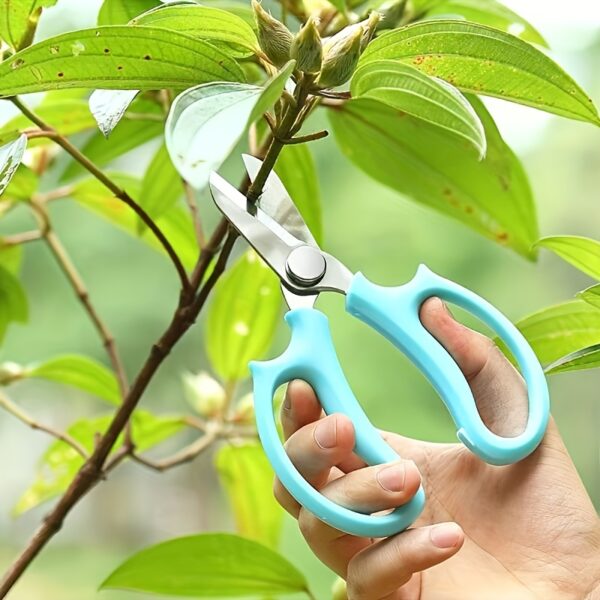 SUMYOUNG Professional Pruning Shears, Ambidextrous Comfort Grip Handles, Classic Style, Stainless Steel Blades, Manual Garden Scissors for Flower Arranging, Gardening Trimming, Plant Pruning, Fruit Picking - Image 2