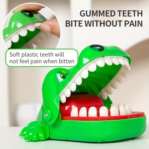 Fun Interactive Teeth-Pulling Game - Crocodile Finger Biting Toy for Youngsters 3+ - Perfect Party & Christmas Gift - Image 8