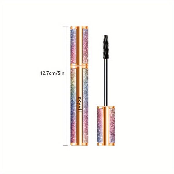 Starry Sky Mascara Lengthening Volumizing Waterproof Sweat Proof Long Lasting Smudge Proof Makeup Holding Curling Thick For Beginner - Image 5
