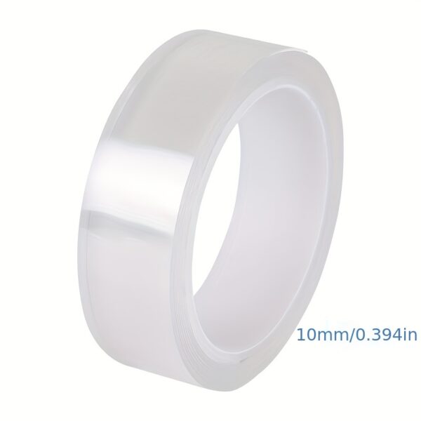 1 Roll Double-sided Adhesive, High Viscosity Transparent Nano Acrylic Adhesive Tape, Wall Car Traceless Waterproof Strong Tape, High Temperature Resistant Non-slip Stickers, Strong Adhesive Tape - Image 3