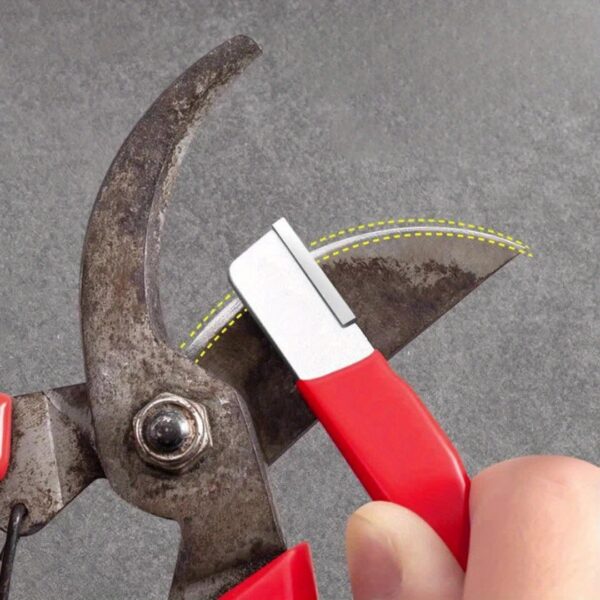 Professional Tungsten Diamond Knife Sharpener - Versatile Kitchen & Garden Shear Sharpening Tool, Durable For All Blades - Image 8