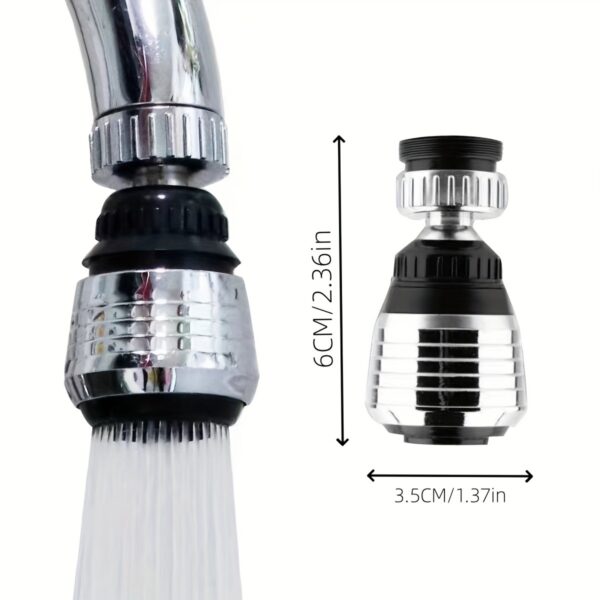 1pc Water Saver Faucet Aerator, Home Water Outlet Nozzle, Kitchen Splash Water Filter Mesh, Universal Sprinkler Head - Image 3