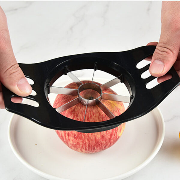 1pc Stainless Steel Apple Cutter，Reusable Apple Corer, Kitchen Apple Divider, Creative Fruit Cutter, Fruit Cutter, Kitchen Gadgets, Kitchen Supplies, Kitchen Tools