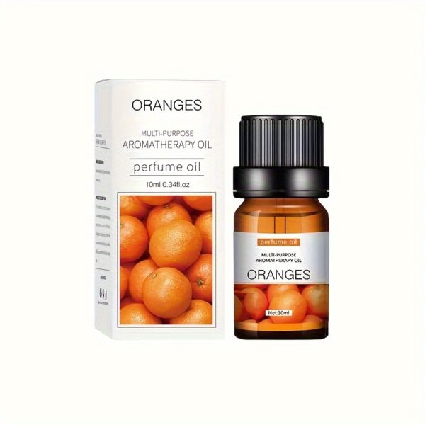 16 Types Of Essential Oils, Essential Oil 10ml, For Diffuser, Humidifier, Candle, Hair Conditioner - Rose/Sea/Cherry/Dong Yi Grass/lily/sandalwood/Sweet Orange/Osmanthus Green Tea/Mint Tea (0.34 Oz) - Image 15