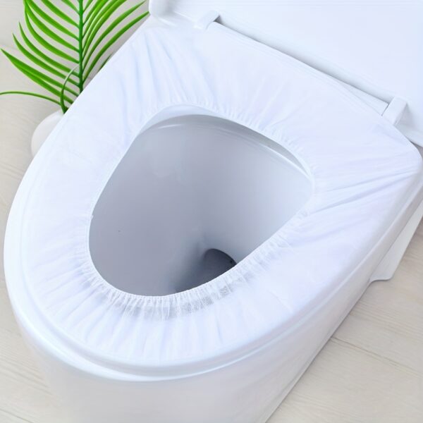 10/20PCS Disposable Toilet Seat Cover, Portable Toilet Seat Cover For Business Travel, Essential Travel Accessories For Airplanes And Camping, Bathroom Accessories, Toiletries, Teen Gifts - Image 11