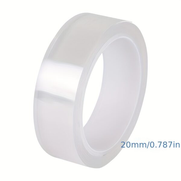 1 Roll Double-sided Adhesive, High Viscosity Transparent Nano Acrylic Adhesive Tape, Wall Car Traceless Waterproof Strong Tape, High Temperature Resistant Non-slip Stickers, Strong Adhesive Tape - Image 5