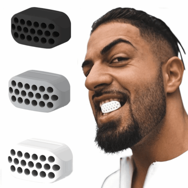 Tone Your Jawline & Reduce Double Chin with Facial Jaw Exerciser Gym Ball!