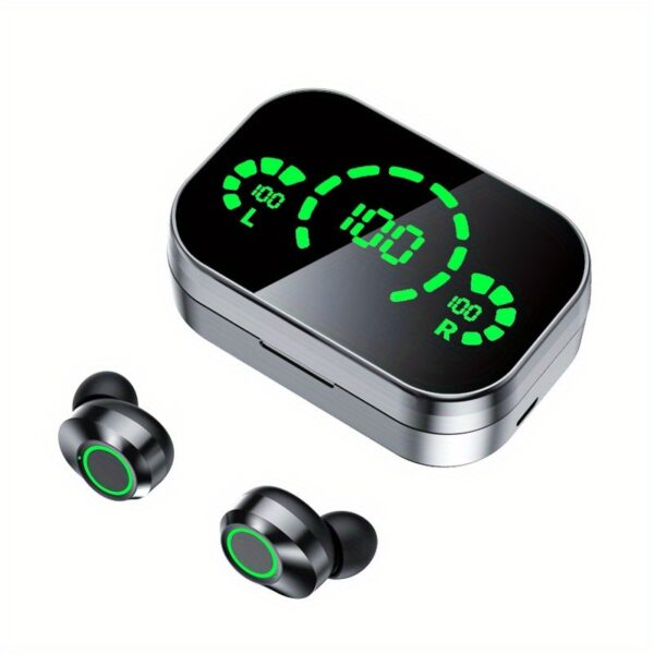 ANKRIYUL Wireless Earbuds Stereo Headset Sport Headphones in Ear Earphones with Charging Case - Image 3