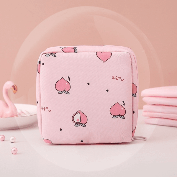 1pc Stylish & Durable Sanitary Bag - Waterproof Travel Organizer for Cosmetics, Discreet & Compact, Perfect for On-the-Go, Great Gift Idea - Image 5
