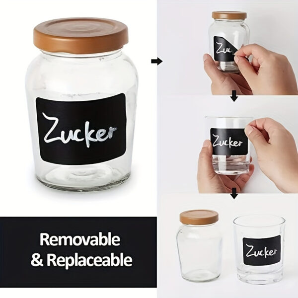 120pcs Removable Writing Blackboard Sticker Label Home Kitchen Supplies - Image 2