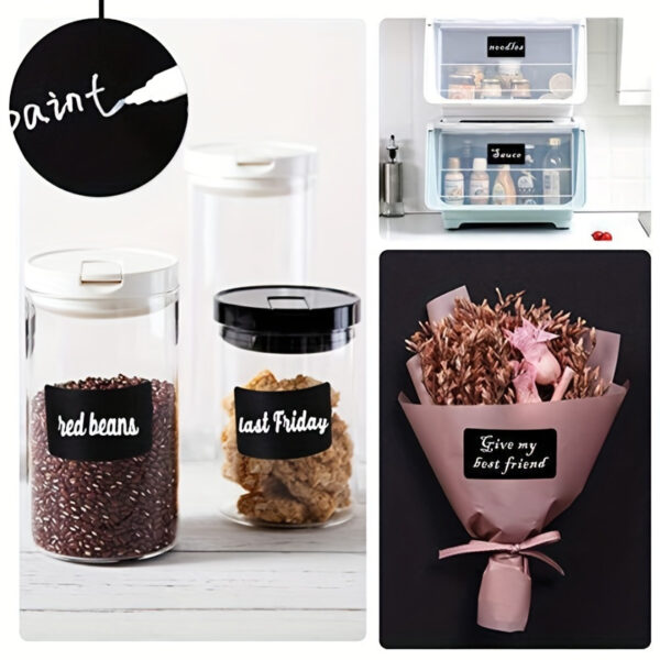 120pcs Removable Writing Blackboard Sticker Label Home Kitchen Supplies - Image 8